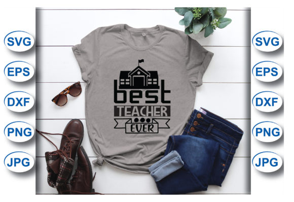 Best Teacher Ever T-shirt: An Embroidery Design Review