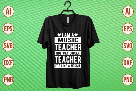 I Am a Music Teacher: Embroidery Design Review