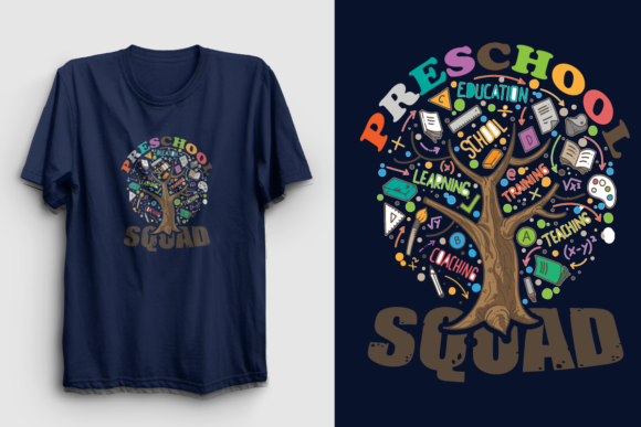 Pre-School Squad T-shirt Design: An Embroidery Review