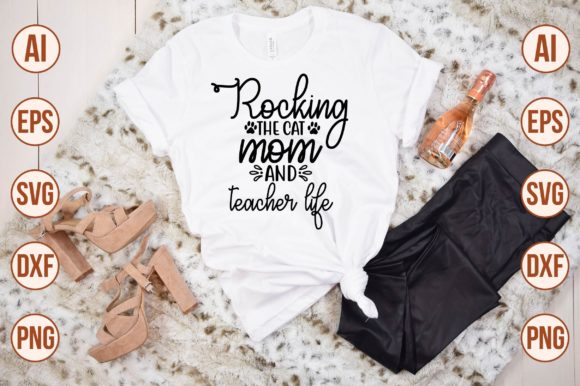 Rocking the Cat Mom and Teacher Life Design Review