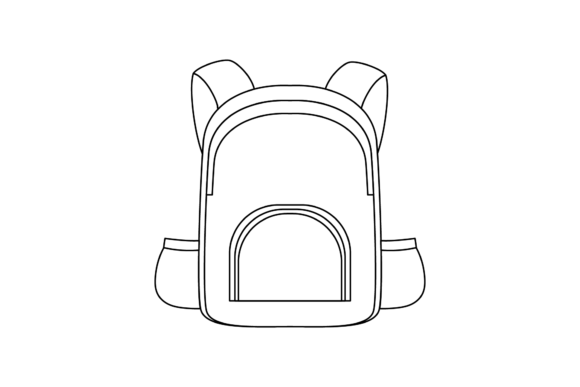 School Backpack Line Icon-181: Embroidery Review