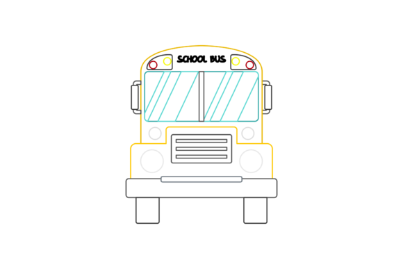 School Bus Color Line Icon-238: An Embroidery Review