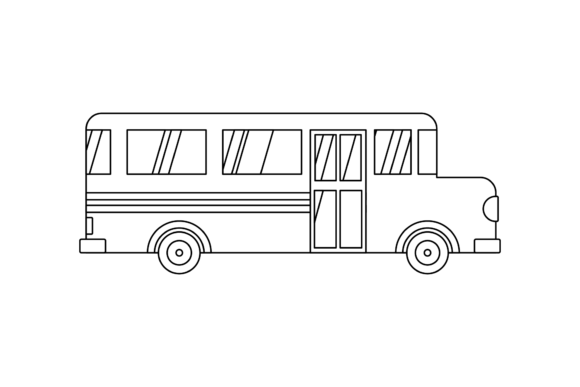 School Bus Line Icon-224: An Embroidery Review