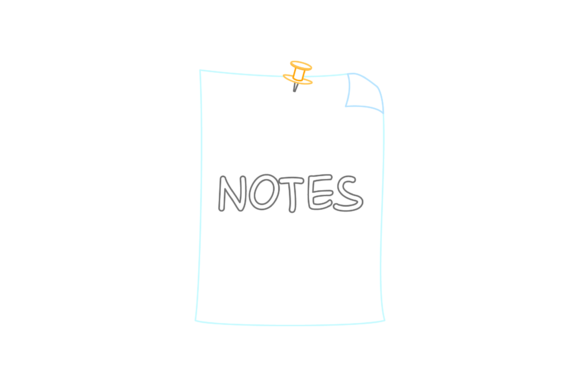 School Paper Notes Color Line Icon-78 Review