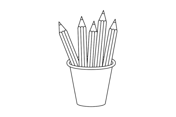 School Pencil Color Line Icon-99: An Embroidery Review