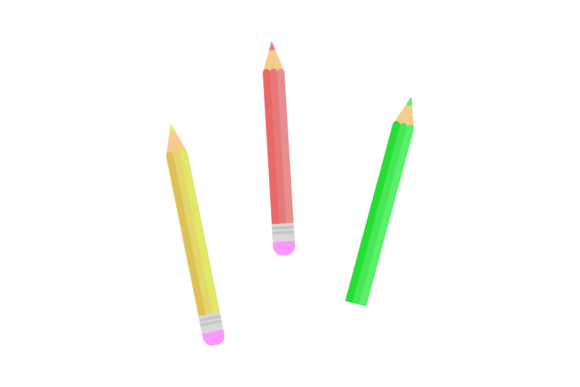 School Pencil Color Vector-84: An Embroidery Review