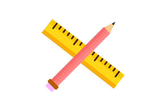 School Pencil Ruler Vector-124: An Embroidery Review