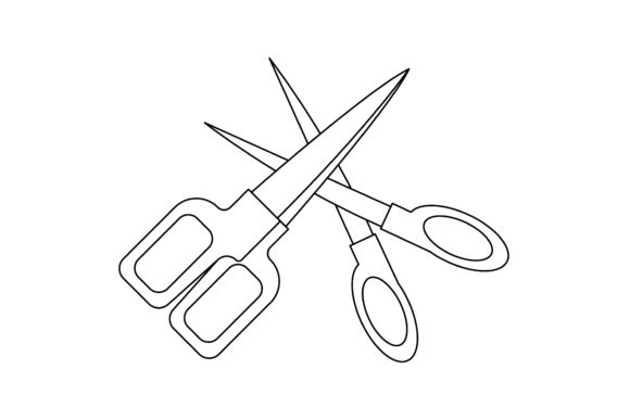 School Scissor Line Icon-144: An Embroidery Review