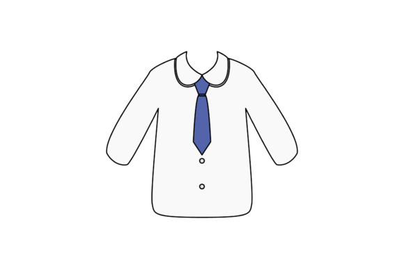 School Uniform Fill Line Icon-214 Review