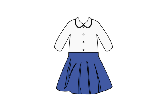 School Uniform Fill Line Icon-216: A Designer Review